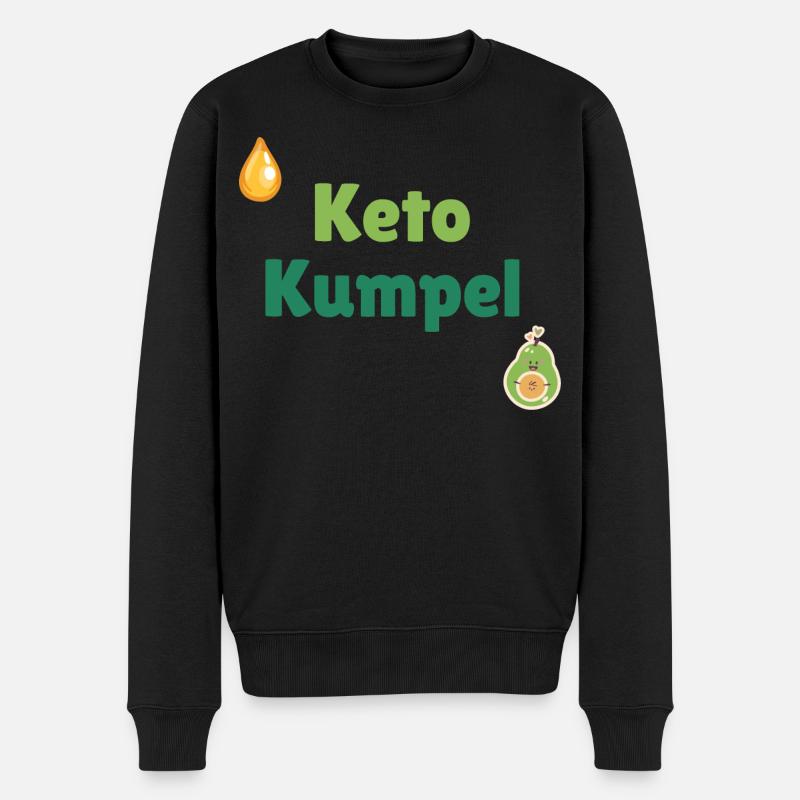 Keto Buddy - Pull Premium bio Homme - noir