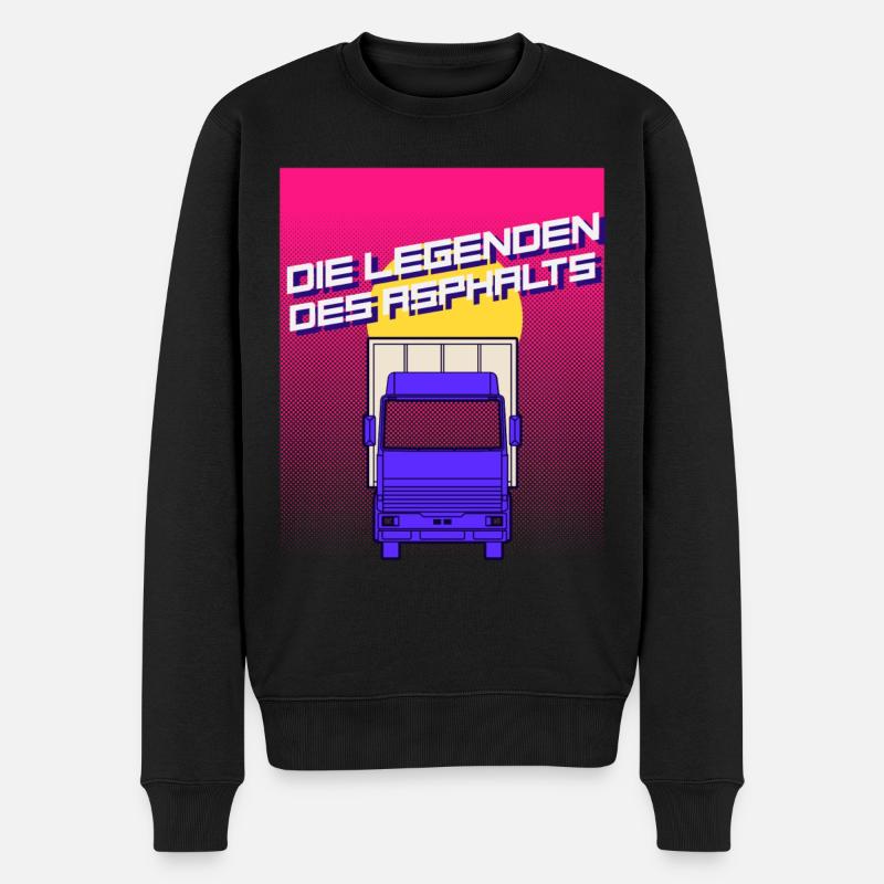 Légendes de l’asphalte - Pull Premium bio Homme - noir