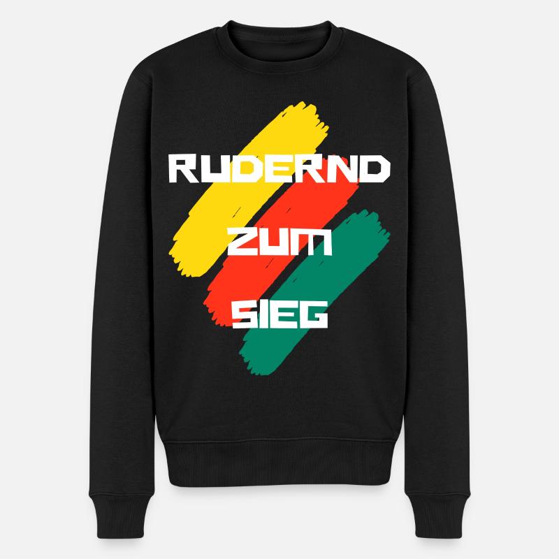 Ramer vers la victoire - Pull Premium bio Homme - noir