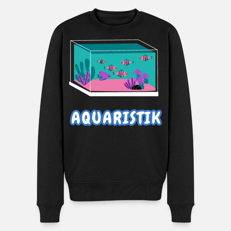Amateurs d’aquarium - Pull Premium bio Homme - noir