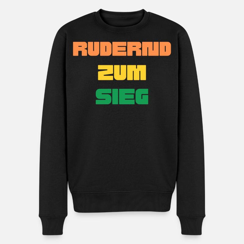 Ramer vers la victoire - Pull Premium bio Homme - noir