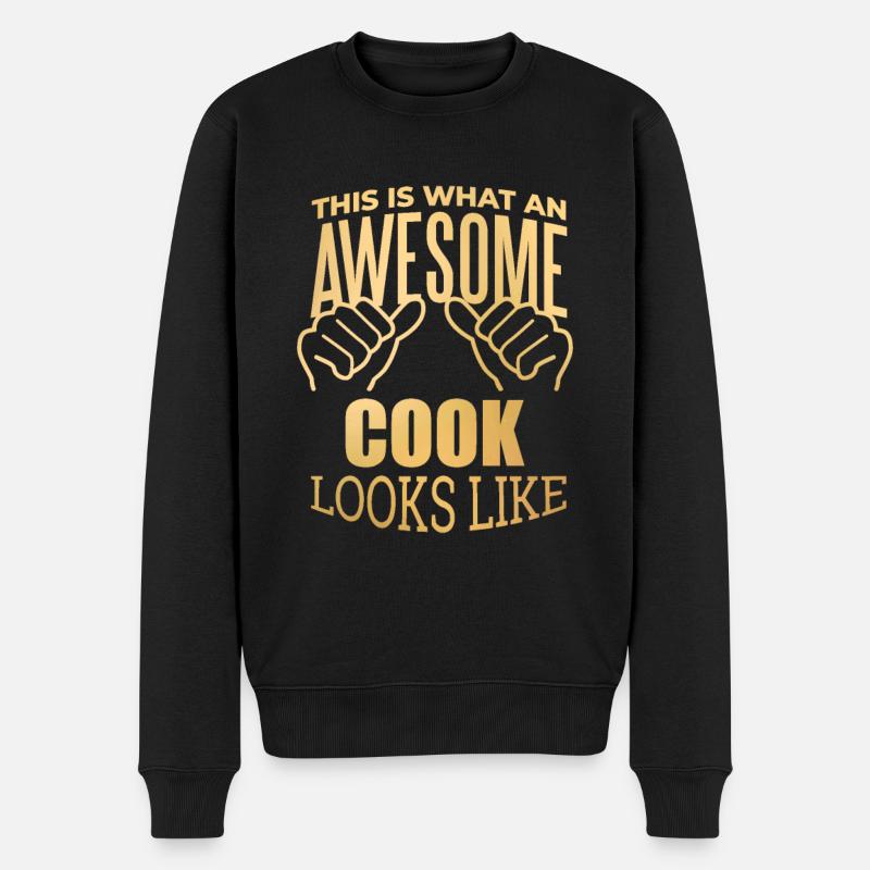 cuisine - Pull Premium bio Homme - noir