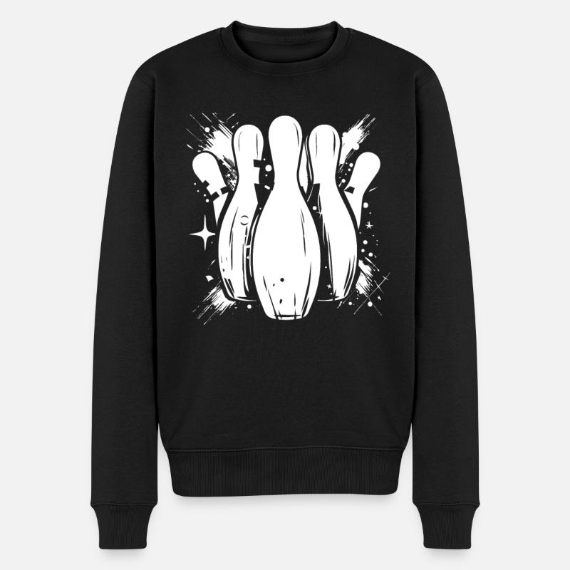 Skittles - Pull Premium bio Homme - noir