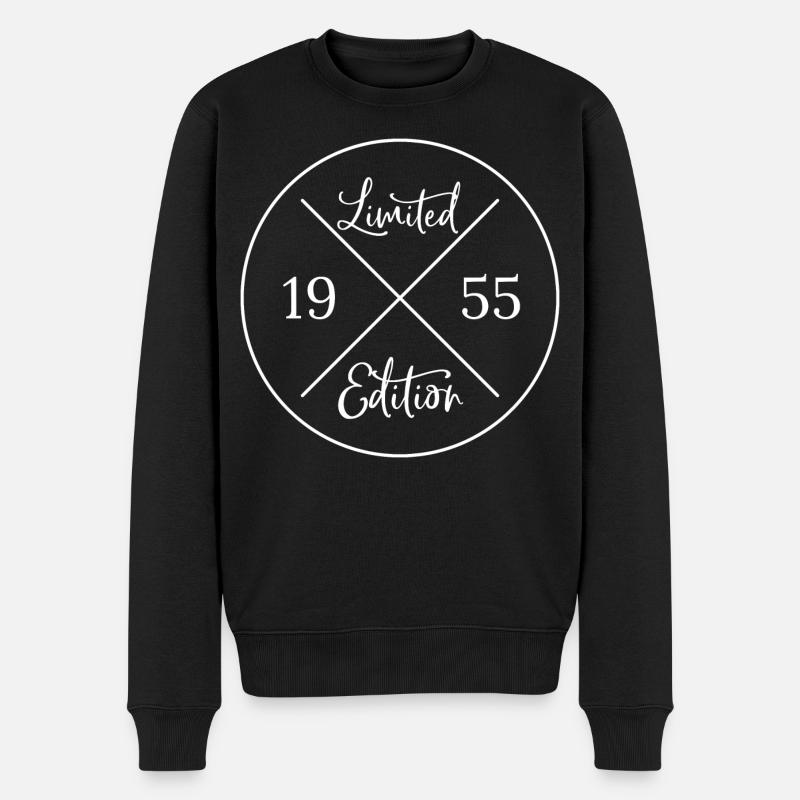Edition limitée 1955 - Pull Premium bio Homme - noir