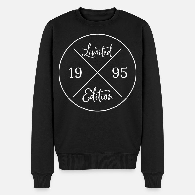 Edition limitée 1995 - Pull Premium bio Homme - noir