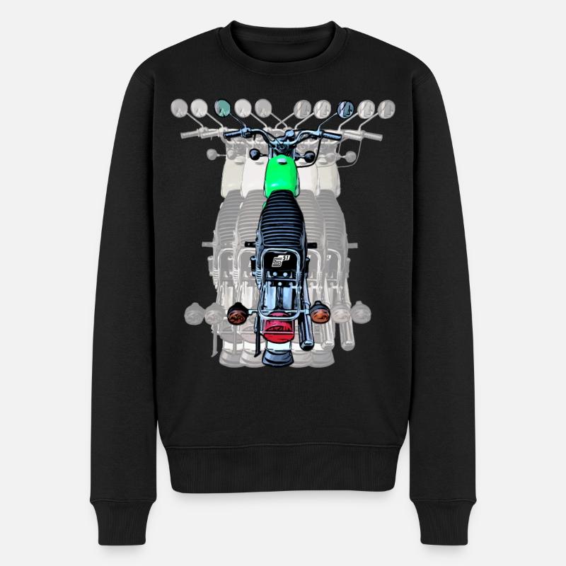 Simson S51 - Männer Premium Bio Pullover - Schwarz