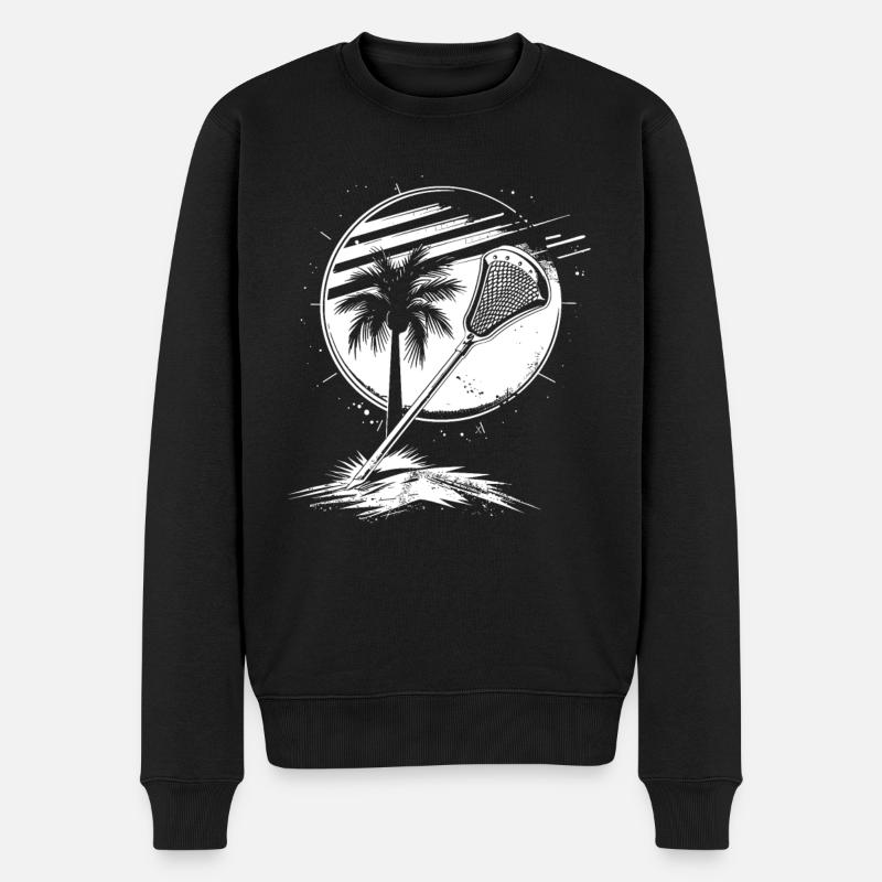 Croquis de crosse - Pull Premium bio Homme - noir
