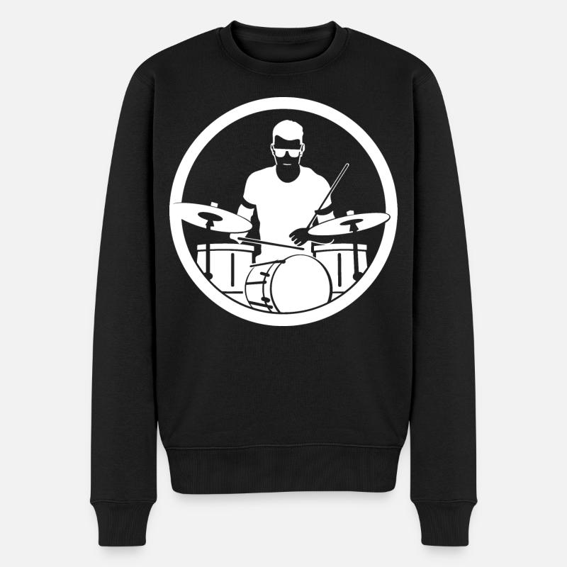 Batteur - Pull Premium bio Homme - noir