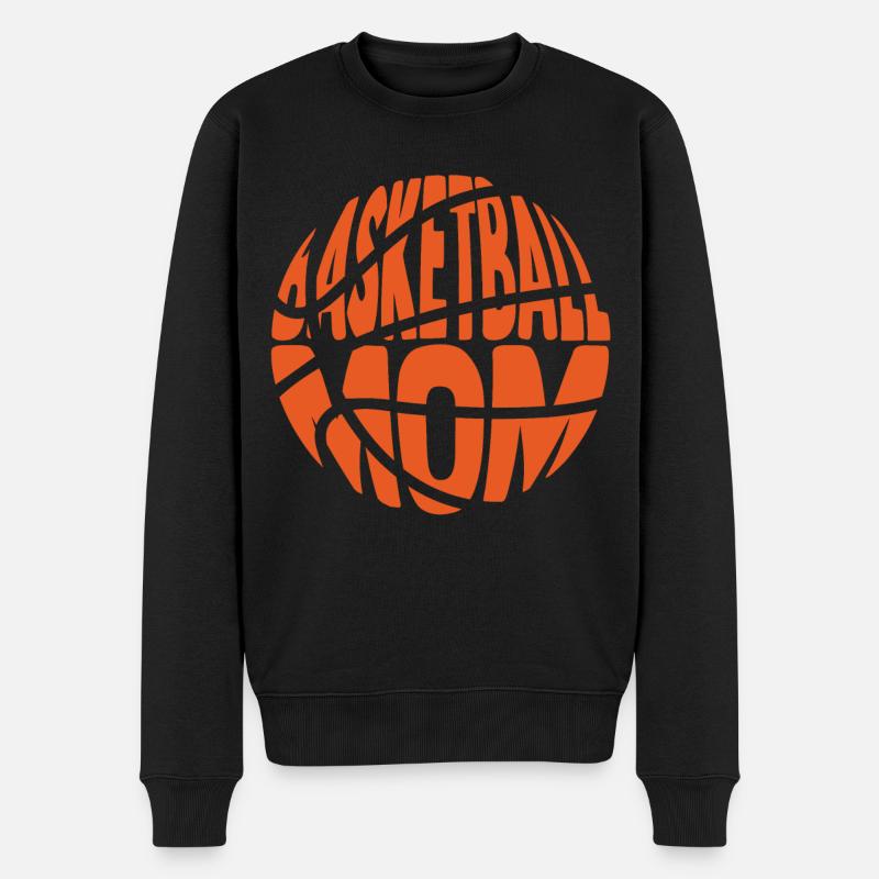 maman basketteuse - Pull Premium bio Homme - noir