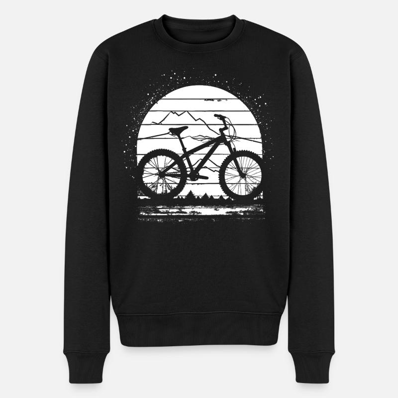 Dessin VTT - Pull Premium bio Homme - noir