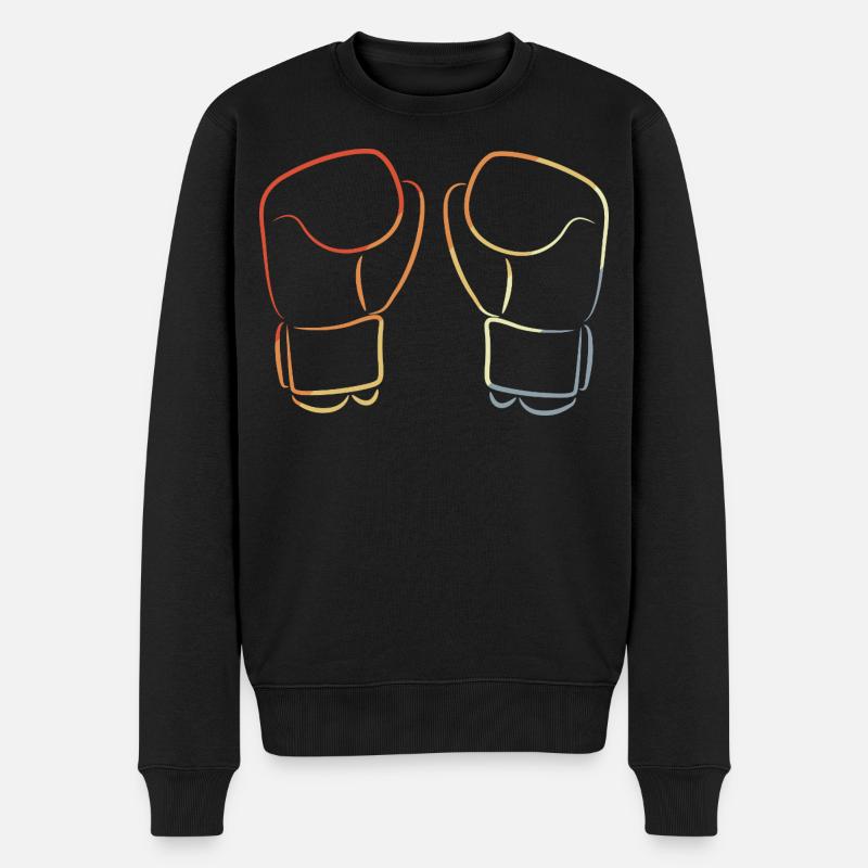 Gants de kickboxing - Pull Premium bio Homme - noir