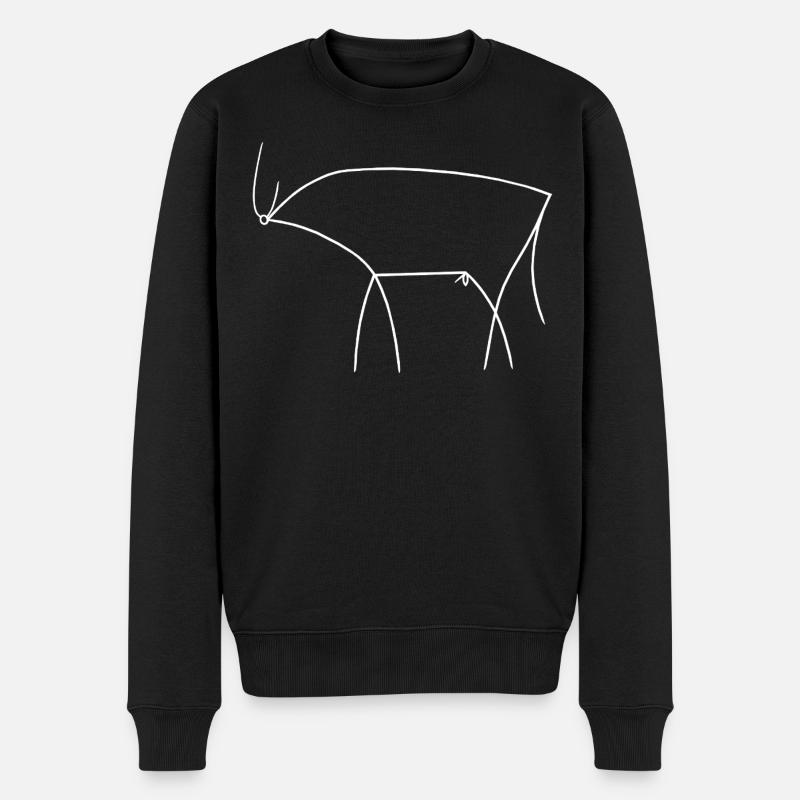 Taureau - Pull Premium bio Homme - noir