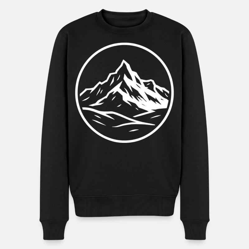 Grand Paradis - Pull Premium bio Homme - noir