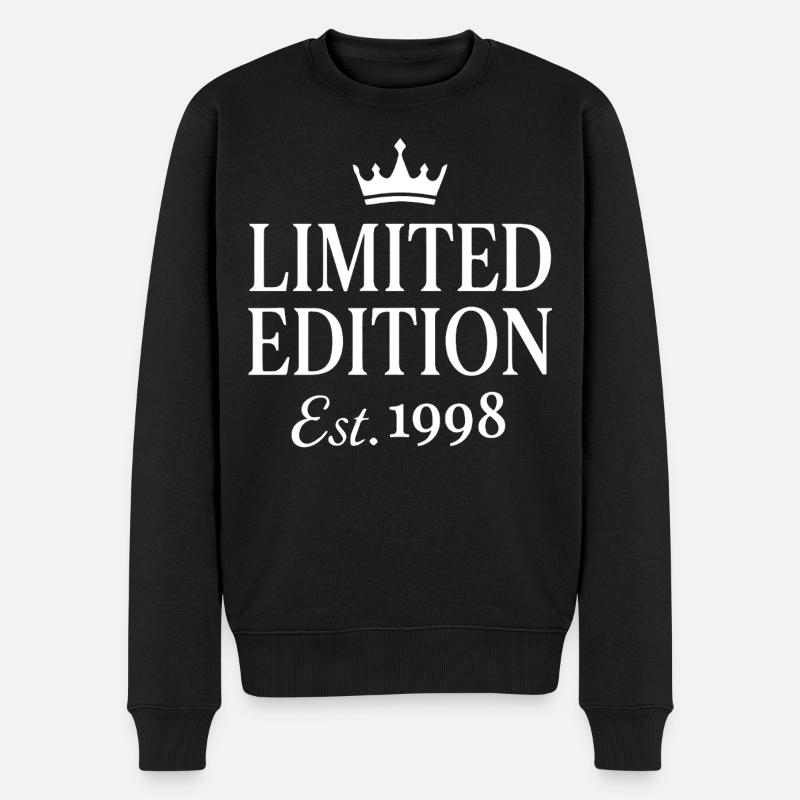 Édition limitée Est. 1998 - Pull Premium bio Homme - noir