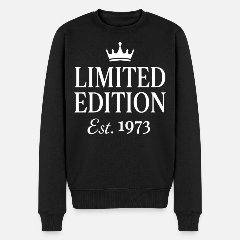 Édition limitée Est. 1973 - Pull Premium bio Homme - noir