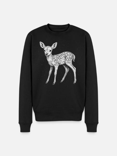 Faon - Pull Premium bio Homme - noir
