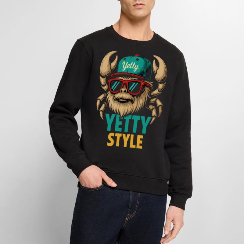 Graphisme Yeti Style Yetty Pull Premium bio Homme