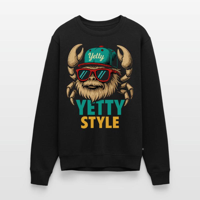 Graphisme Yeti Style Yetty Pull Premium bio Homme
