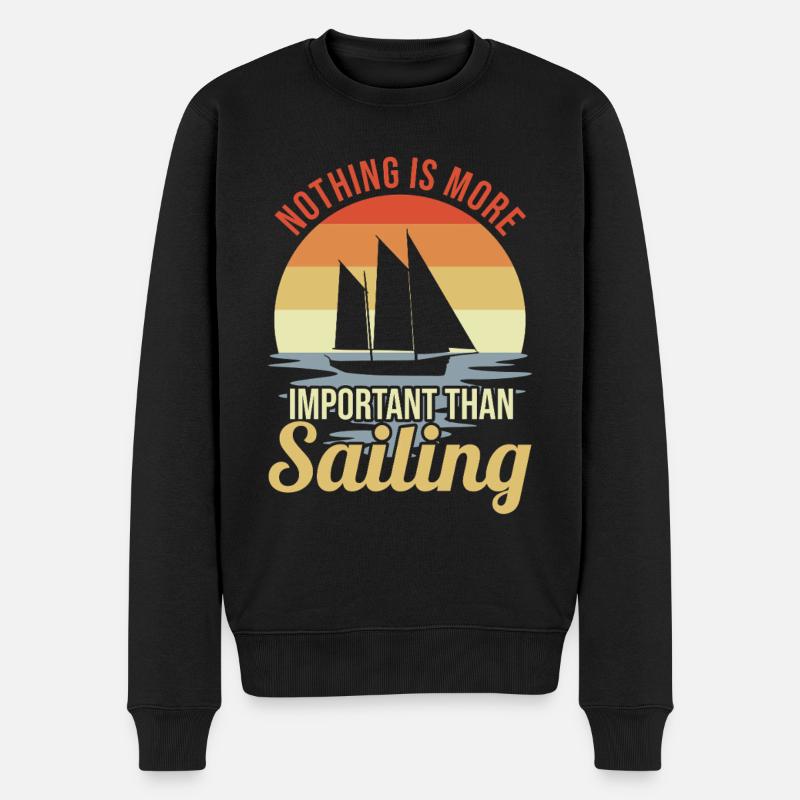 Voile d’époque - Pull Premium bio Homme - noir