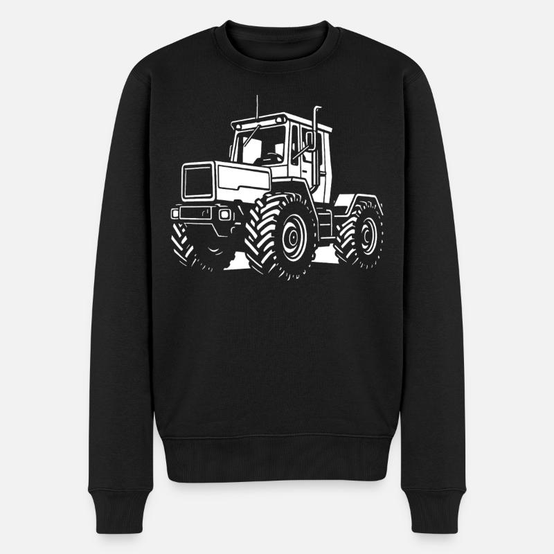 Puissance sur la pente - Pull Premium bio Homme - noir