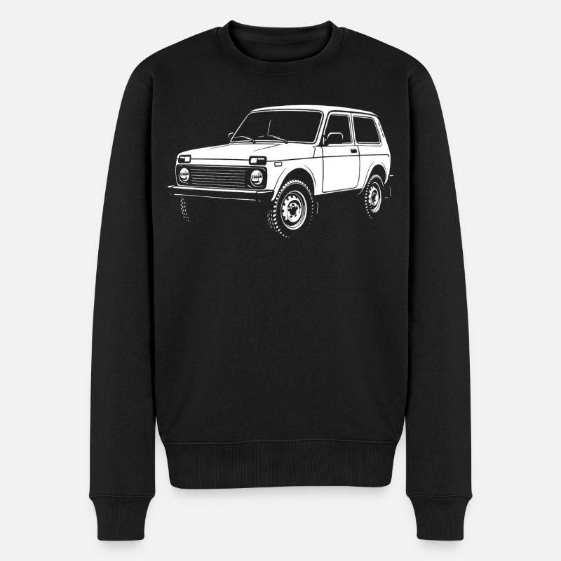 Légende du terrain - Pull Premium bio Homme - noir