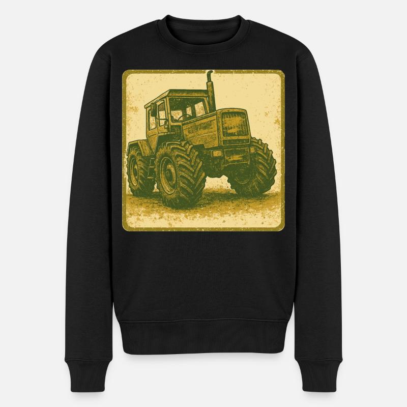 Ackerbeißer - Männer Premium Bio Pullover - Schwarz