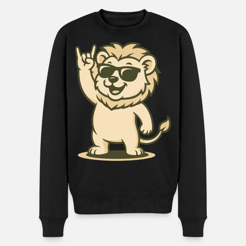 Rock 'n' Roar - Pull Premium bio Homme - noir