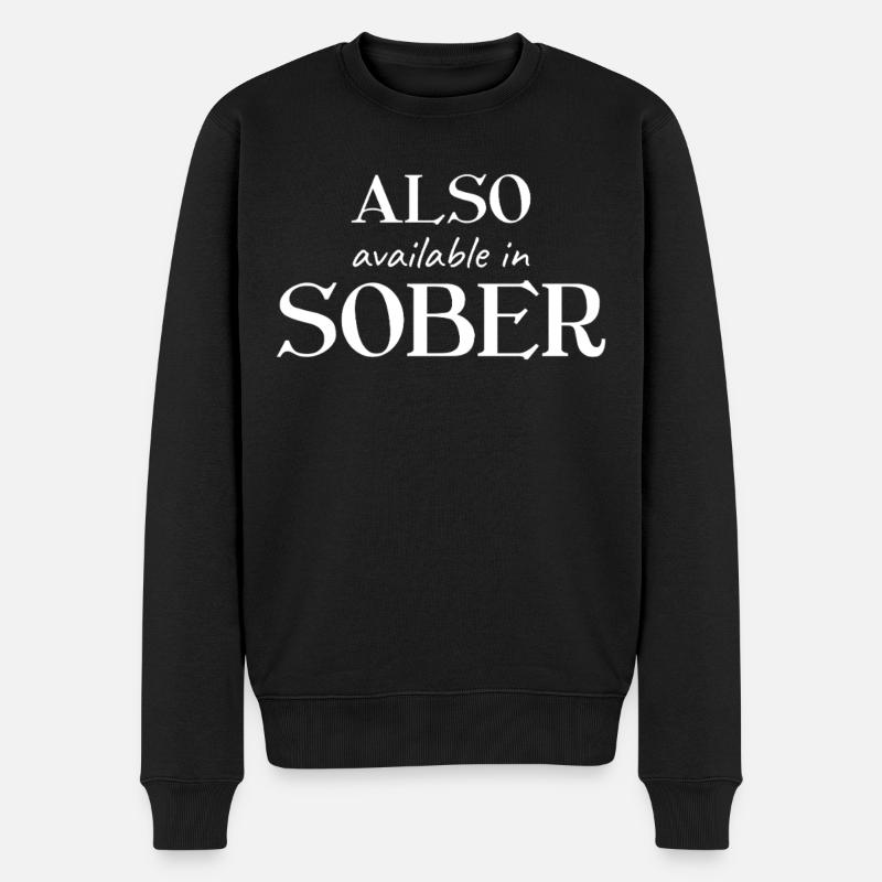 Aussi disponible en sobre - Pull Premium bio Homme - noir