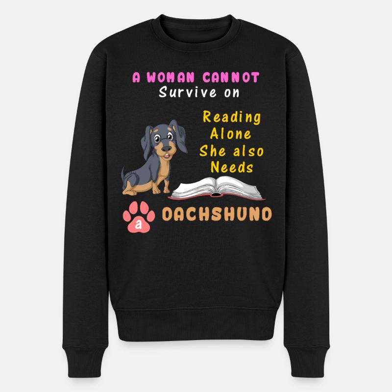 Teckel - Pull Premium bio Homme - noir