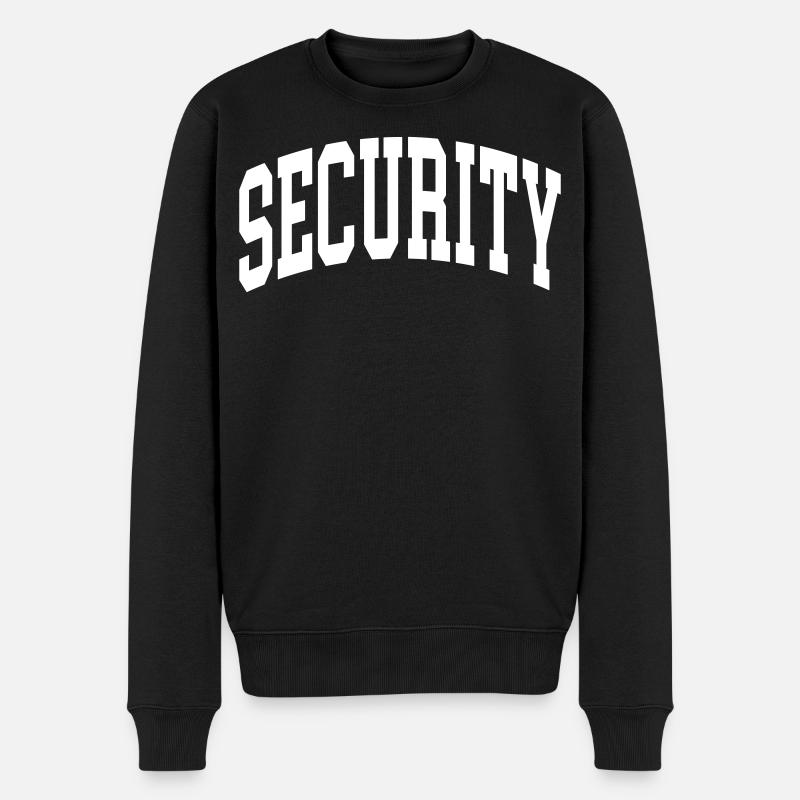 Sécurité - Pull Premium bio Homme - noir