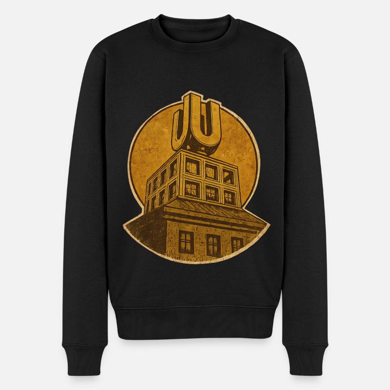 Dortmund U - Pull Premium bio Homme - noir