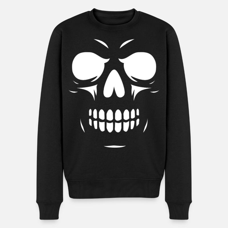 Crâne - Pull Premium bio Homme - noir
