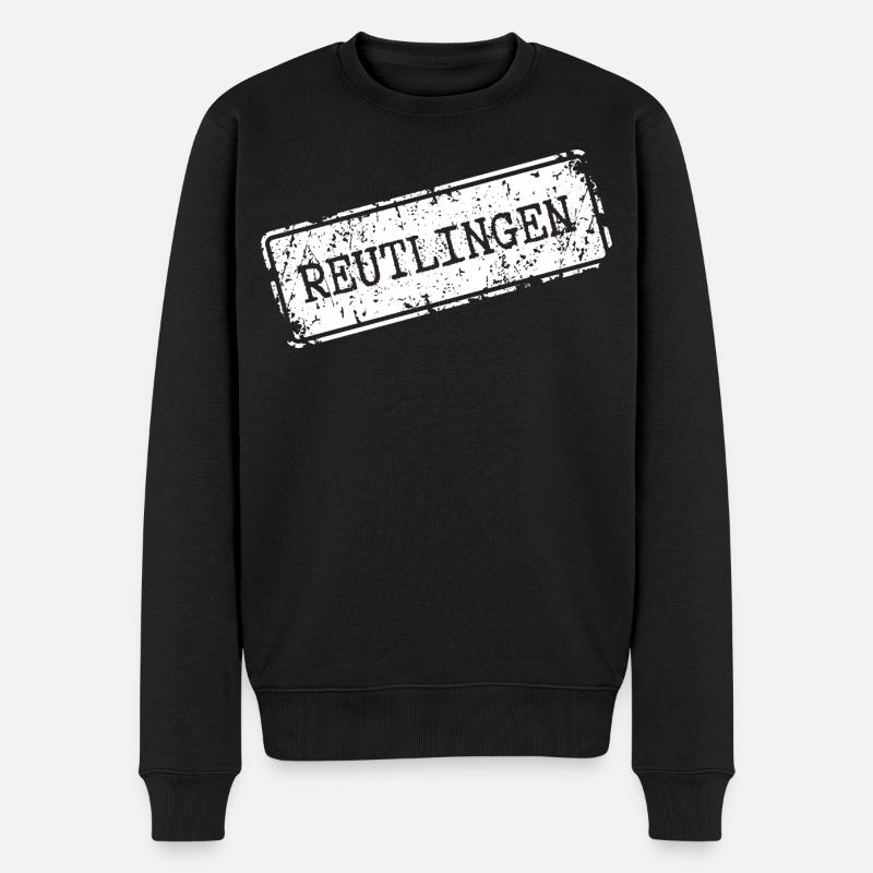 Reutlingen - Pull Premium bio Homme - noir