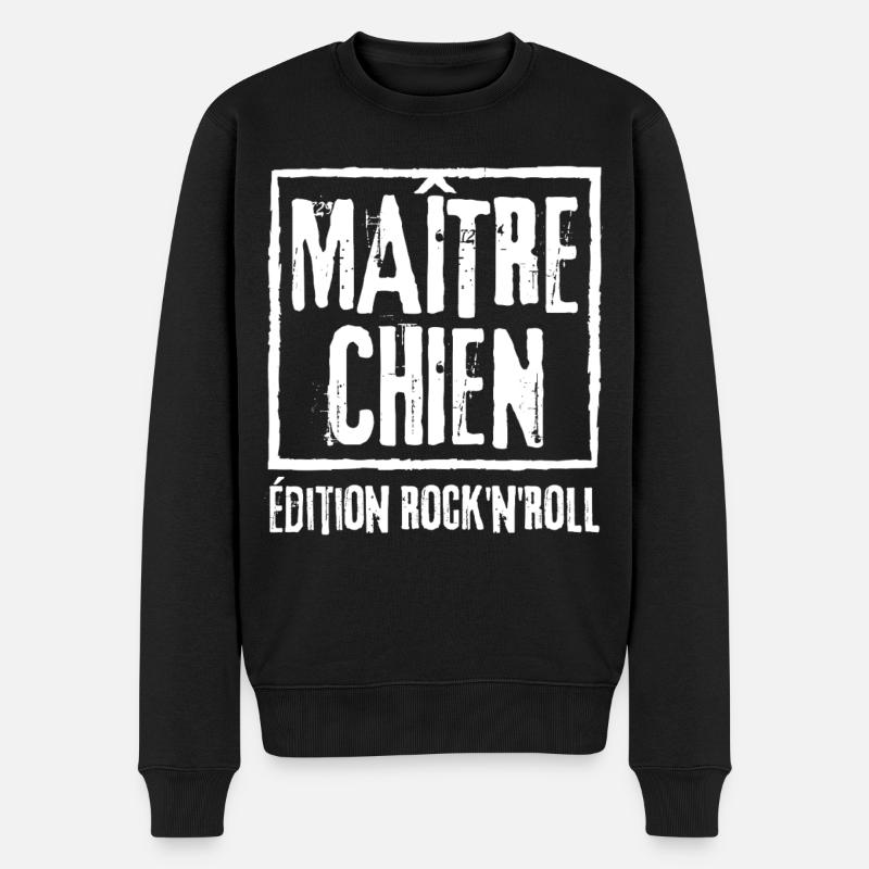 Maitre Chien edition Rock - Pull Premium bio Homme - noir