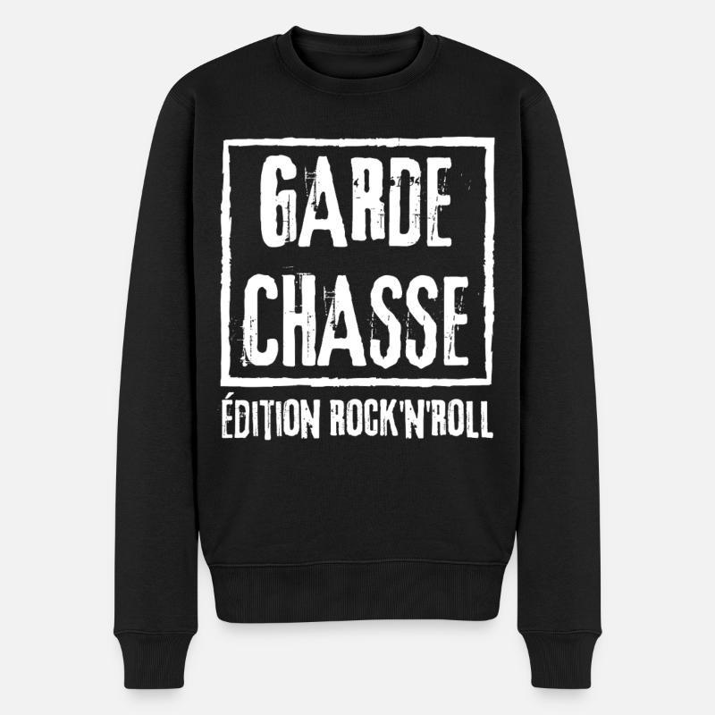 Garde Chasse Edition Rock - Pull Premium bio Homme - noir