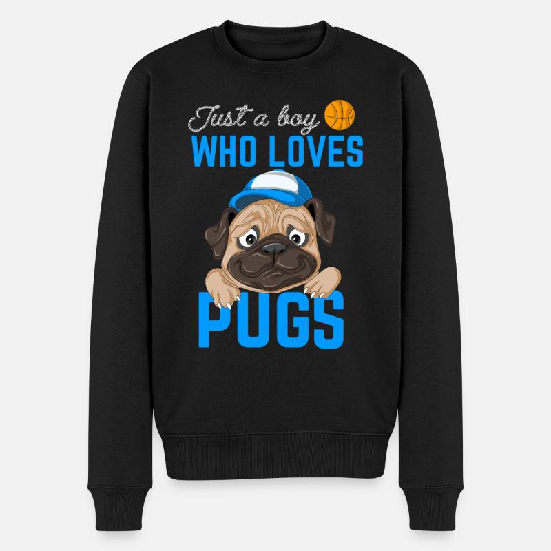 Carlin pour garçons - Pull Premium bio Homme - noir