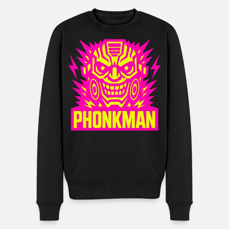 Phonkman ! - Pull Premium bio Homme - noir
