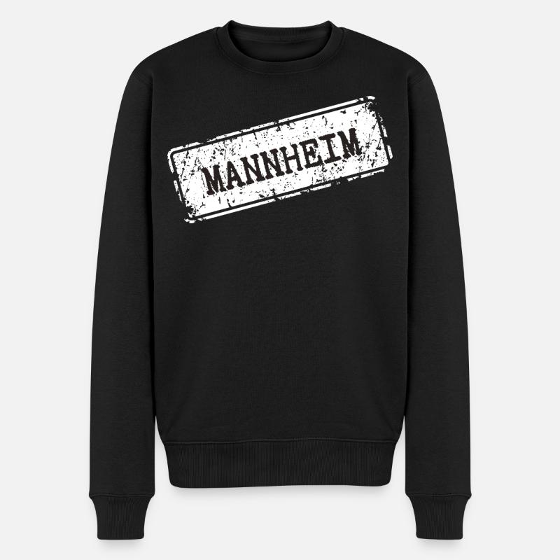 Mannheim - Pull Premium bio Homme - noir