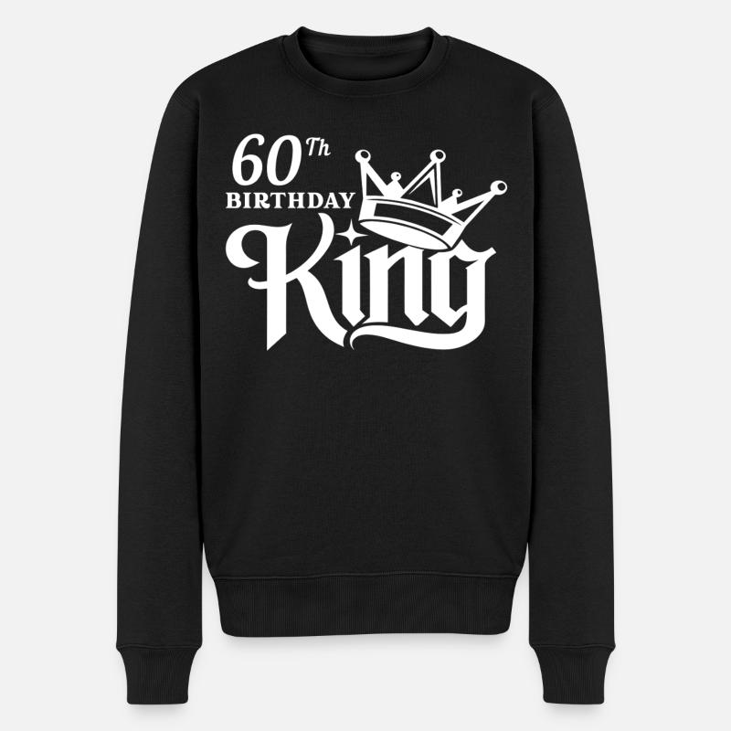 Roi du 60e anniversaire - Pull Premium bio Homme - noir