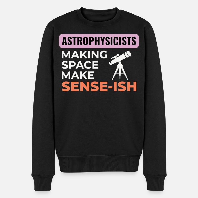Science de l’espace Humour Design - Pull Premium bio Homme - noir
