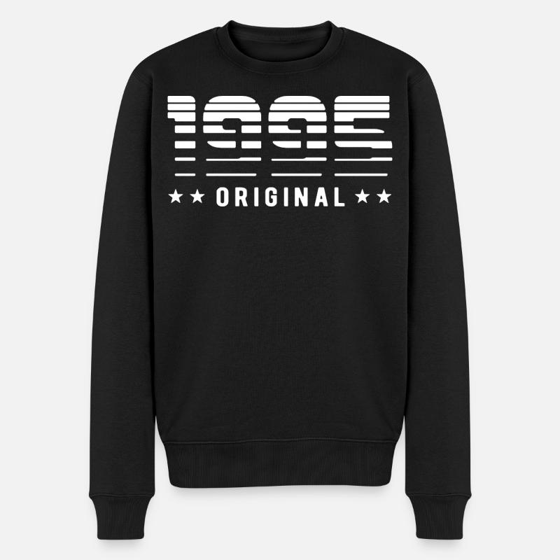 Original 1995 Édition Limitée - Anniversaire - Pull Premium bio Homme - noir