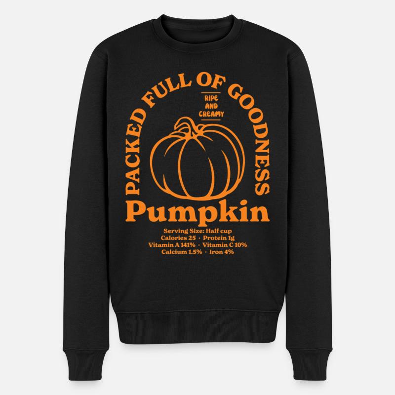 citrouille - Pull Premium bio Homme - noir