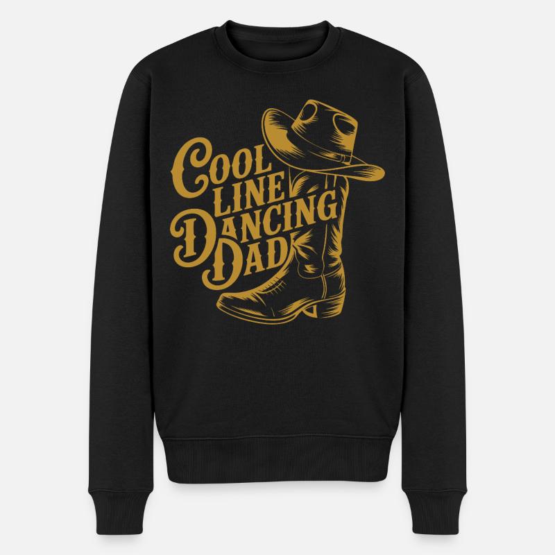 Danse en ligne Papa Design - Pull Premium bio Homme - noir