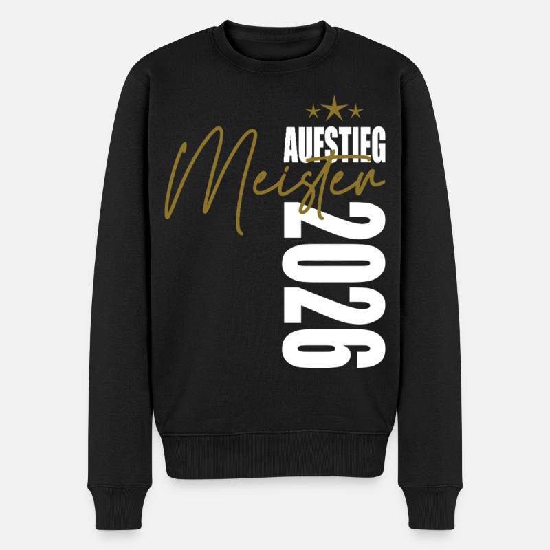 Meister 2026 - Männer Premium Bio Pullover - Schwarz