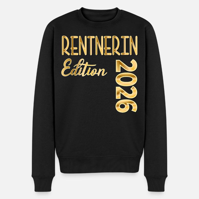 PENSION 2026 RETRAITÉ - Pull Premium bio Homme - noir