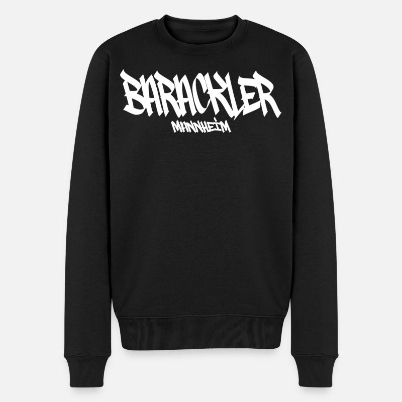 barackler_mannheim - Pull Premium bio Homme - noir