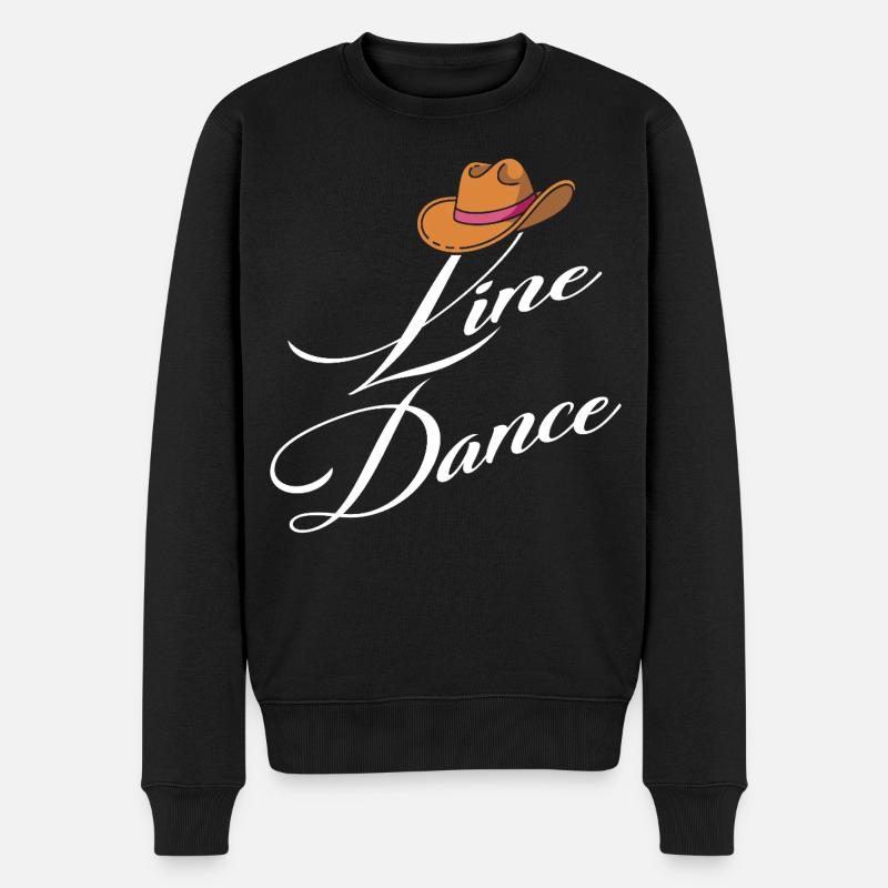 Danse en ligne Élégance - Pull Premium bio Homme - noir