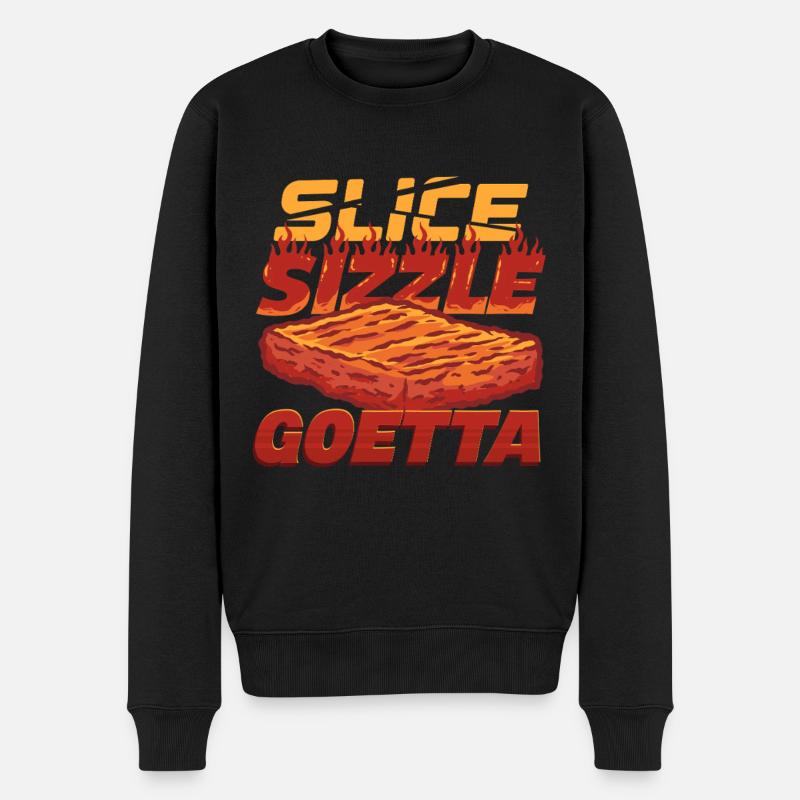 Goetta Wurst - Männer Premium Bio Pullover - Schwarz