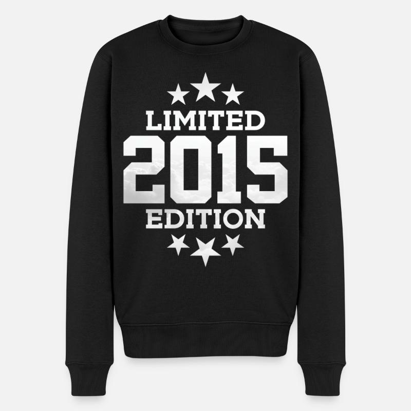 ÉDITION LIMITÉE 2015 11E ANNIVERSAIRE - Pull Premium bio Homme - noir