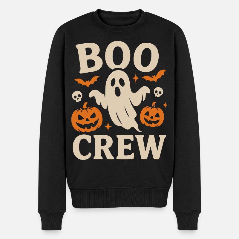Boo Crew Halloween - Pull Premium bio Homme - noir